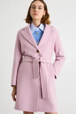 Cappotto in double - Rosa