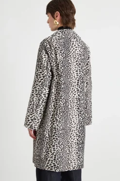 Cappotto midi effetto animalier - Animalier