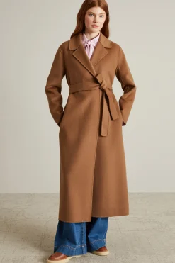 Cappotto monopetto - Marrone
