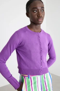 Cardigan boxy - Viola