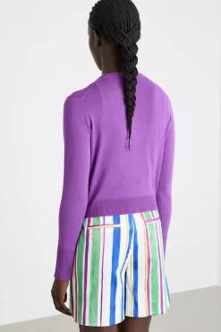 Cardigan boxy - Viola