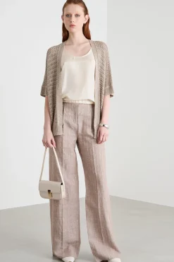 Cardigan open front - Beige