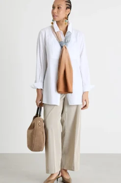Casacca con plastron - Bianco
