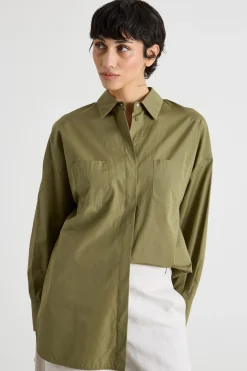 Casacca con tasche - Verde