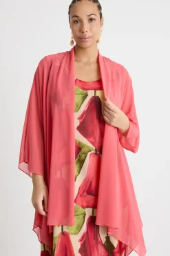 Casacca in georgette - Rosa