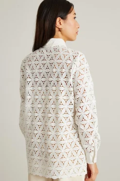 Casacca in pizzo - Bianco