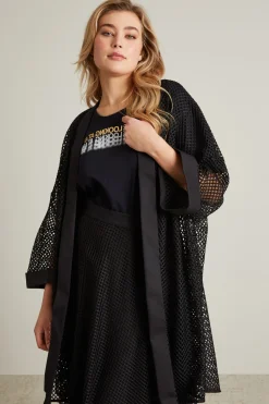 Casacca in rete - Nero