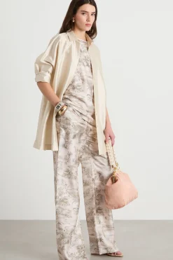 Casacca in shantung - Avorio