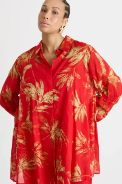 Casacca in voile - Rosso