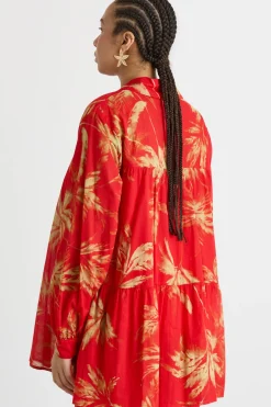 Casacca in voile - Rosso