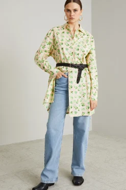 Chemisier con fusciacca - Rosa Verde