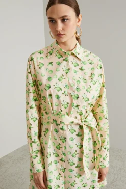 Chemisier con fusciacca - Rosa Verde