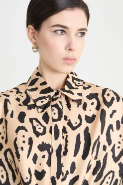 Chemisier con stampa animalier - Animalier