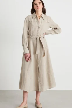 Chemisier in tela - Beige