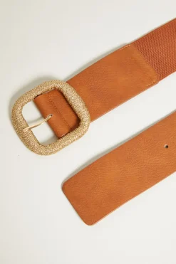 Cintura elastica - Marrone