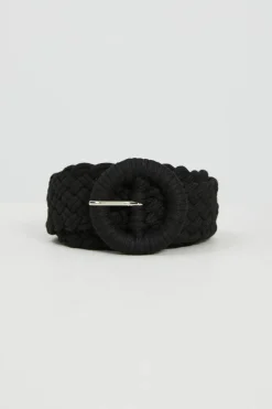 Cintura in corda - Nero