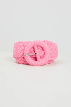 Cintura in corda - Rosa