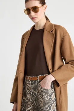Cintura in pelle - Marrone