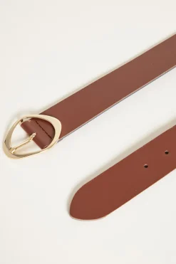Cintura in pelle - Marrone