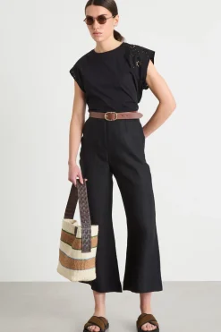 Cintura in pelle - Marrone
