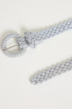 Cintura intrecciata - Argento
