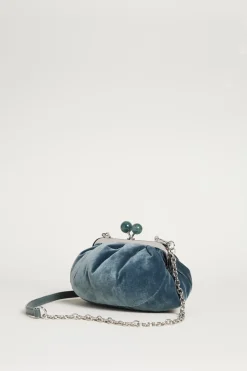 Clutch in velluto - Verde