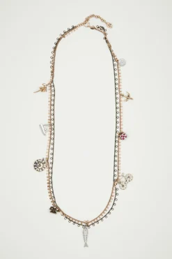Collana con ciondoli - Bronzo Argento
