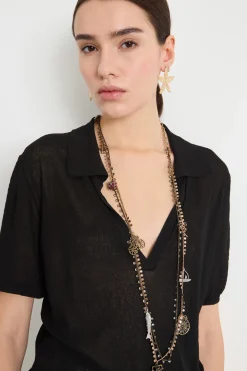 Collana con ciondoli - Bronzo Argento