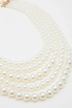 Collana di perle - Bianco
