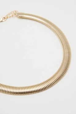 Collana tubolare - Oro