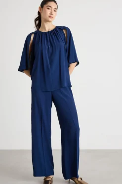 Completo blusa e pantalone - Blu