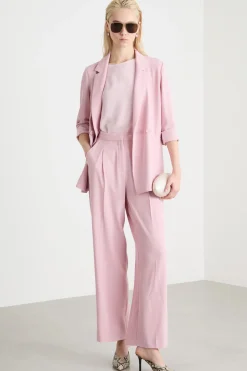 Completo fluido stretch - Rosa