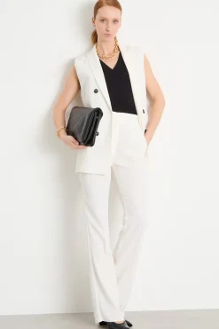 Completo gilet e pantalone - Bianco