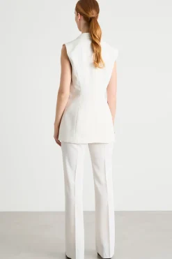 Completo gilet e pantalone - Bianco