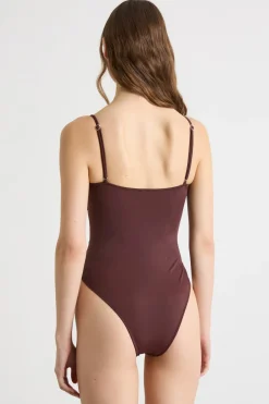Costume con cut-out - Marrone