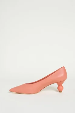 Décolleté in pelle - Rosa