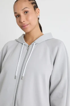 Felpa in jersey double - Grigio