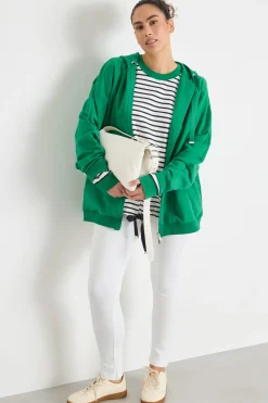 Felpa stretch - Verde