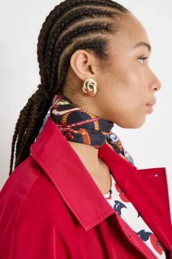 Foulard in seta - Blu