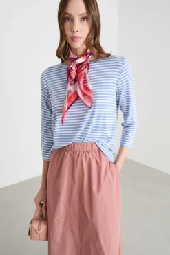 Foulard in seta - Rosa