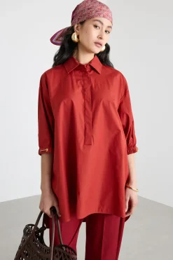 Foulard in seta - Rosso