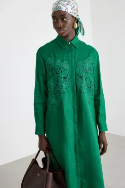 Foulard in seta - Verde
