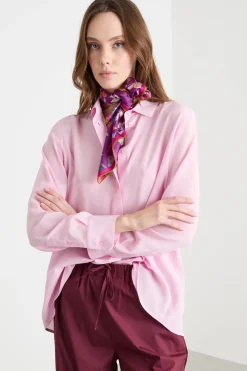 Foulard in seta - Viola