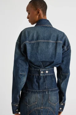 Giacca aderente - Blu