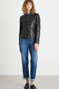 Giacca biker slim - Nero