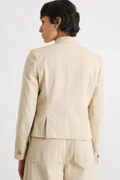 Giacca con tasche multiple - Beige