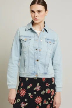 Giacca in denim - Azzurro