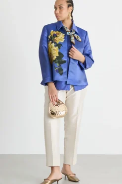 Giacca in duchesse - Blu