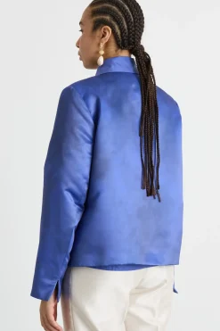 Giacca in duchesse - Blu
