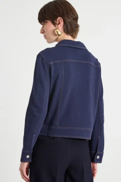 Giacca in felpa - Blu